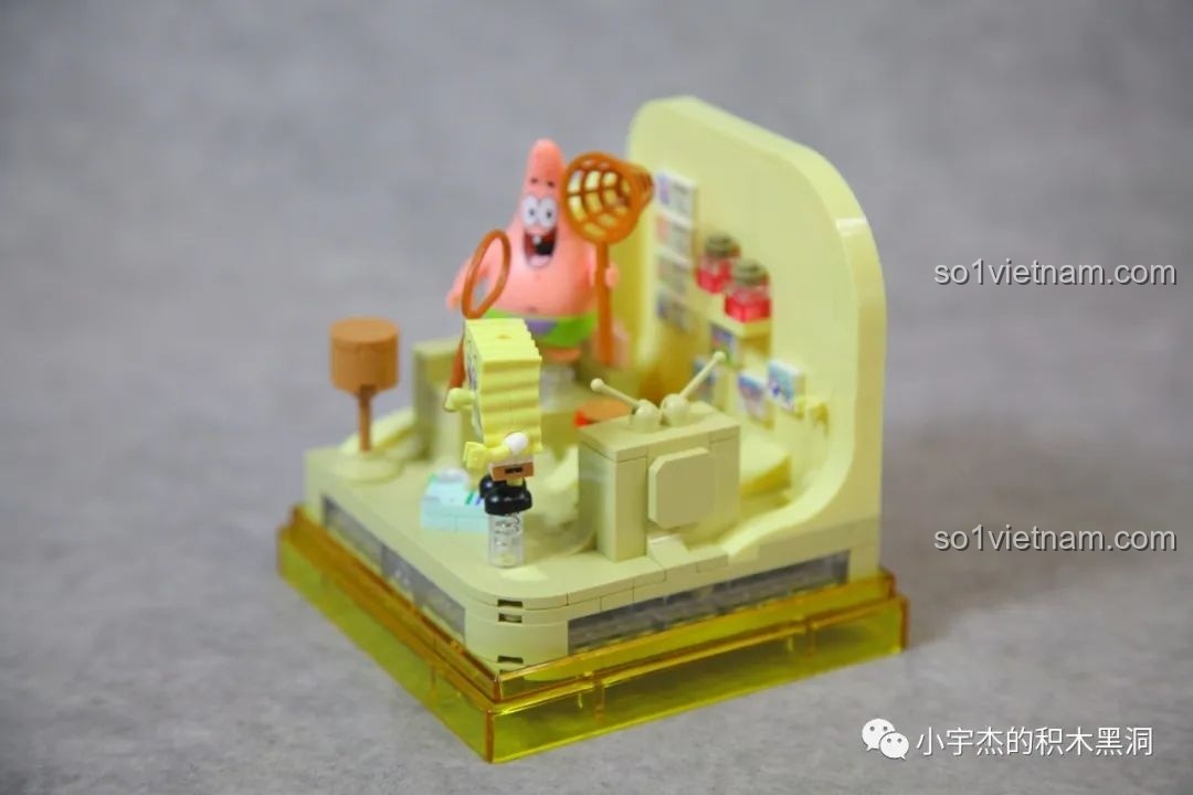 Chi tiết mô hình Patrick's Rock House đã hoàn thành