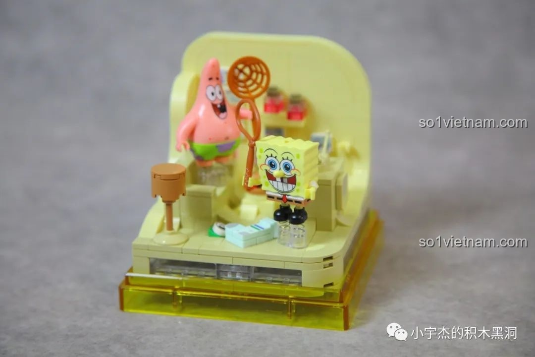 Sắp xếp cuối cùng của bộ AREA-X Spongebob Squarepants 