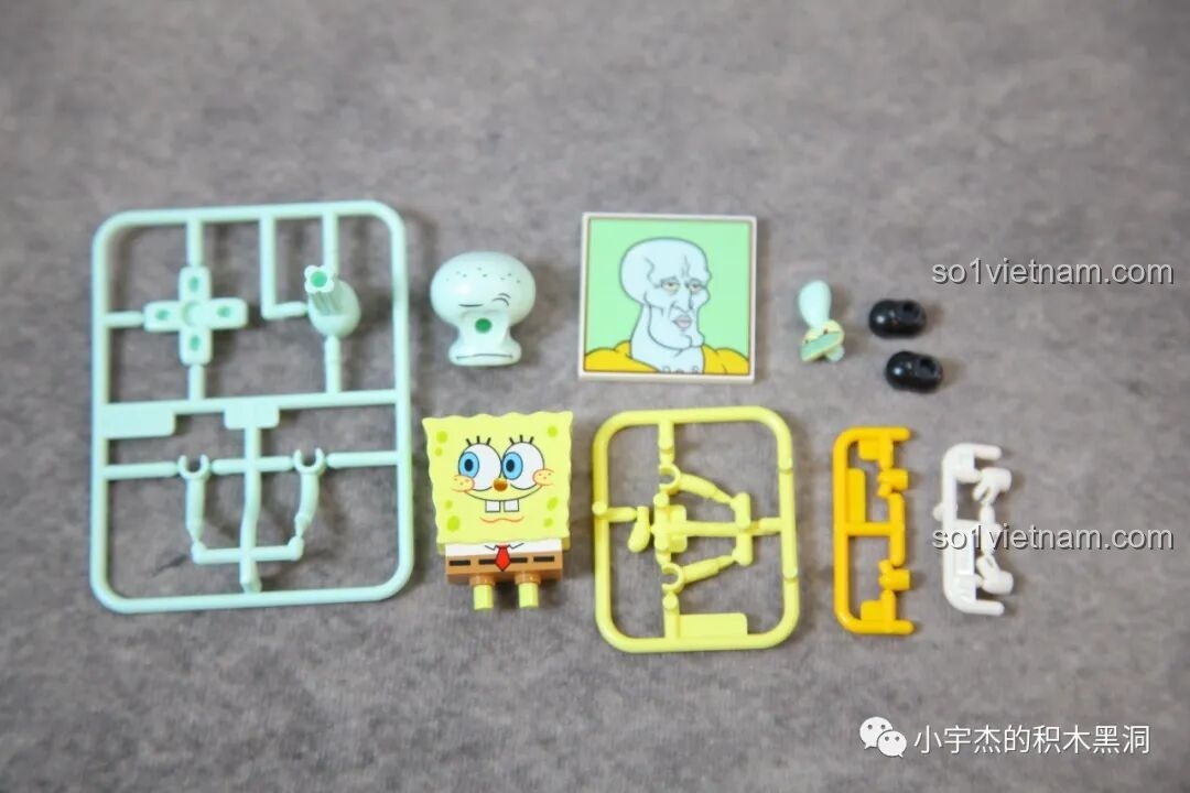 Các mô hình AREA-X Spongebob Squarepants 