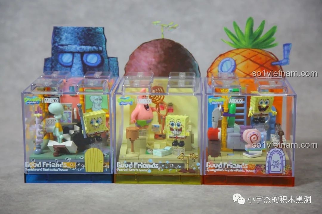 Các mô hình AREA-X Spongebob Squarepants 
