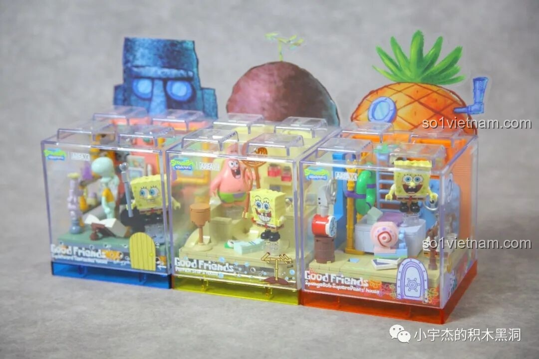 Các mô hình AREA-X Spongebob Squarepants 