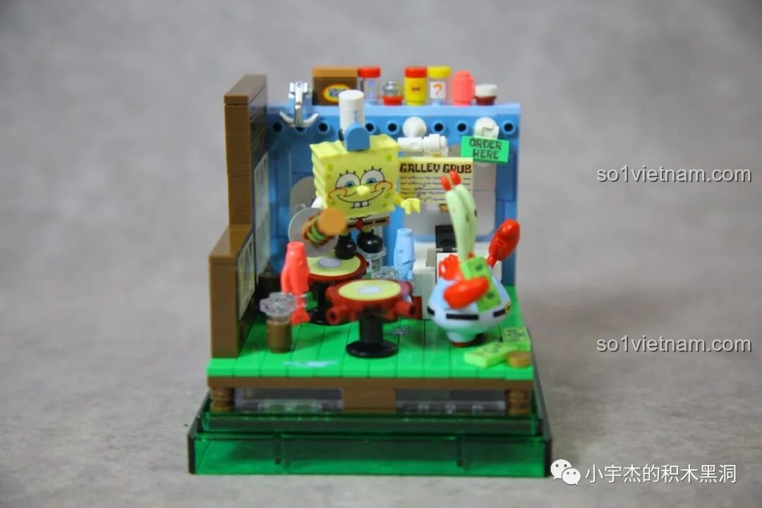 Các mô hình AREA-X Spongebob Squarepants 