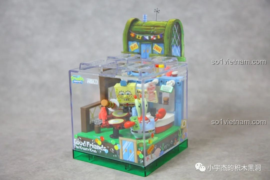 Các mô hình AREA-X Spongebob Squarepants 