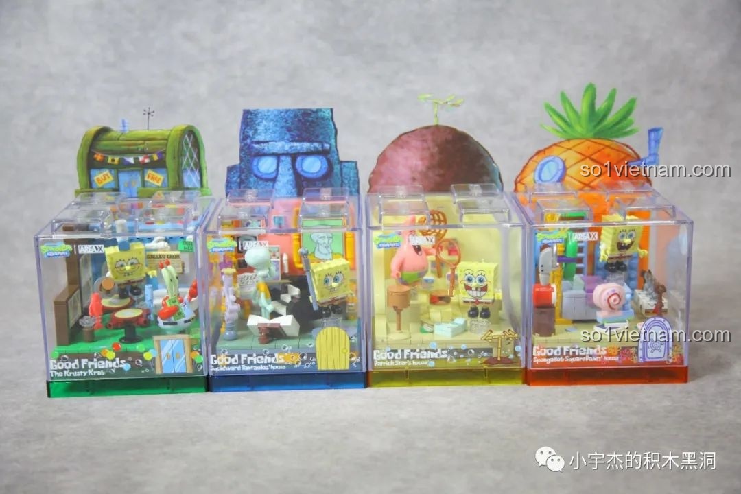 Các mô hình AREA-X Spongebob Squarepants 