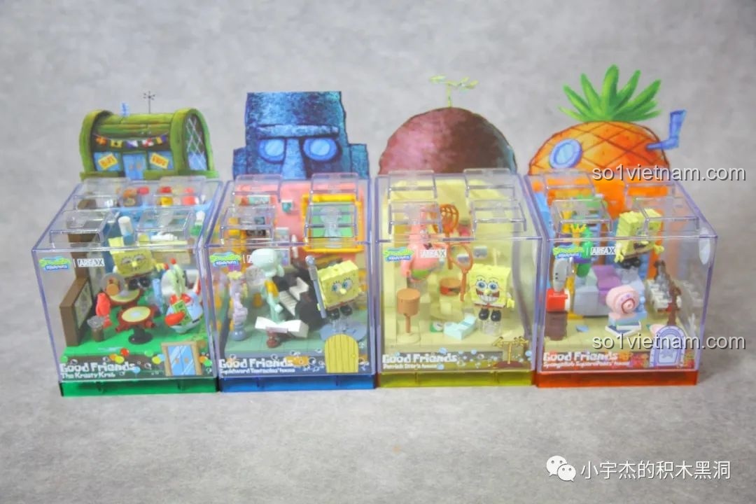 Các mô hình AREA-X Spongebob Squarepants 