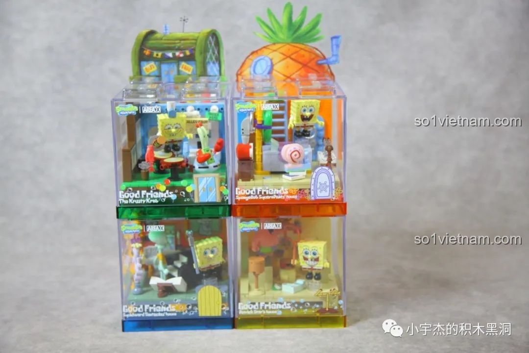 Các mô hình AREA-X Spongebob Squarepants 