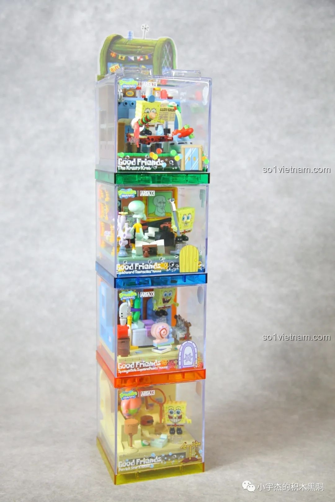 Các mô hình AREA-X Spongebob Squarepants 