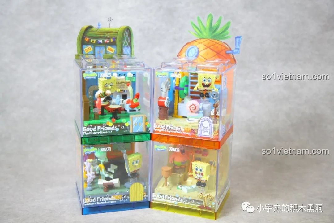 Các mô hình AREA-X Spongebob Squarepants 
