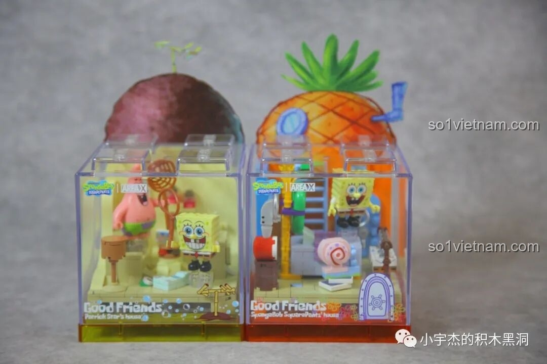 Các mô hình AREA-X Spongebob Squarepants 