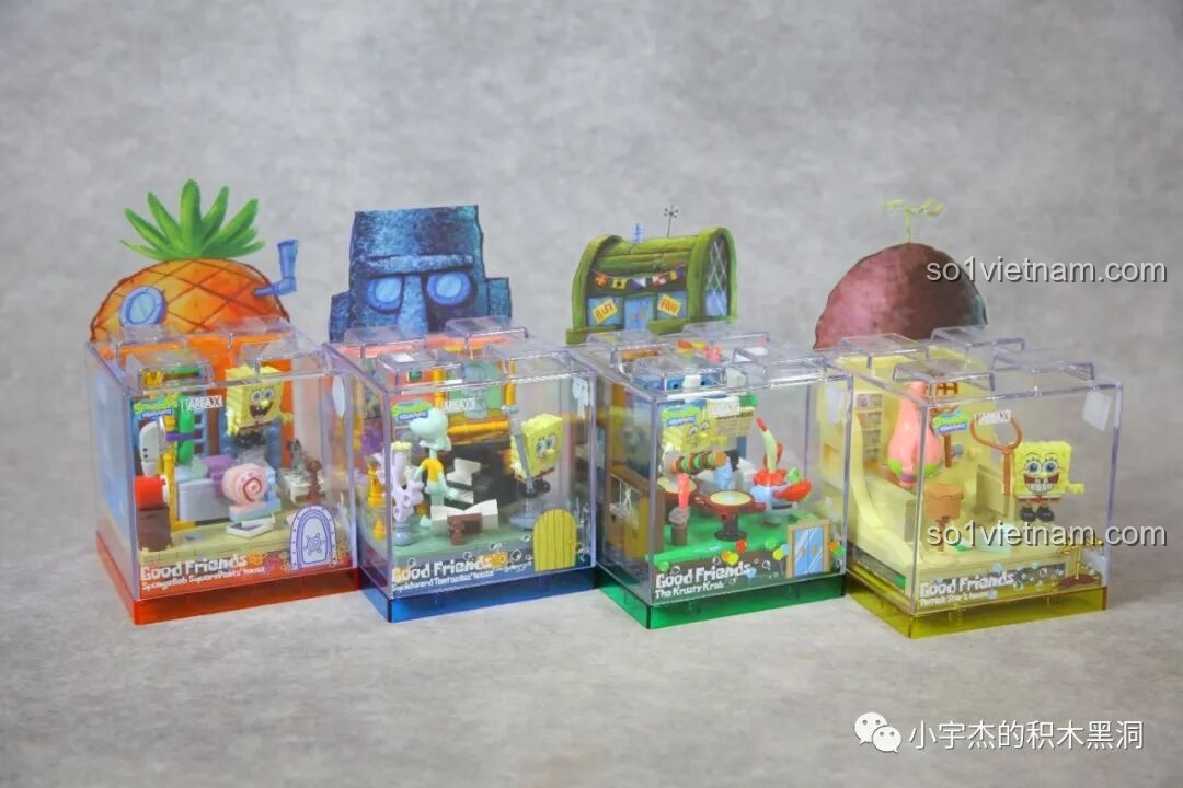 Các mô hình AREA-X Spongebob Squarepants 