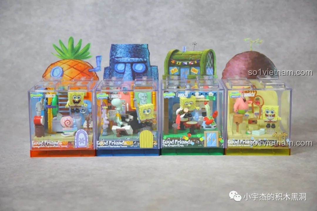 Các mô hình AREA-X Spongebob Squarepants 