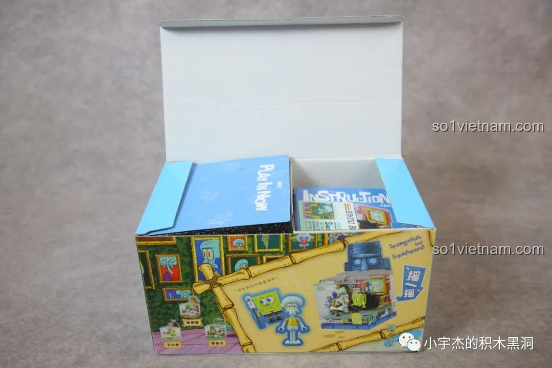 Các mô hình AREA-X Spongebob Squarepants 