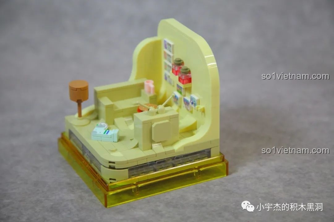 Nhìn từ trên xuống bộ AREA-X Spongebob Squarepants 