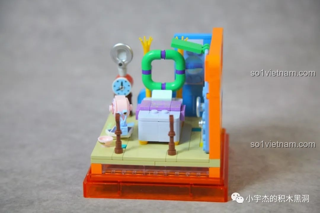 Sách hướng dẫn lắp ráp Squidward's House