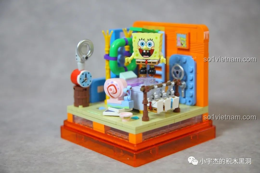 Chi tiết nội thất bên trong Squidward's House