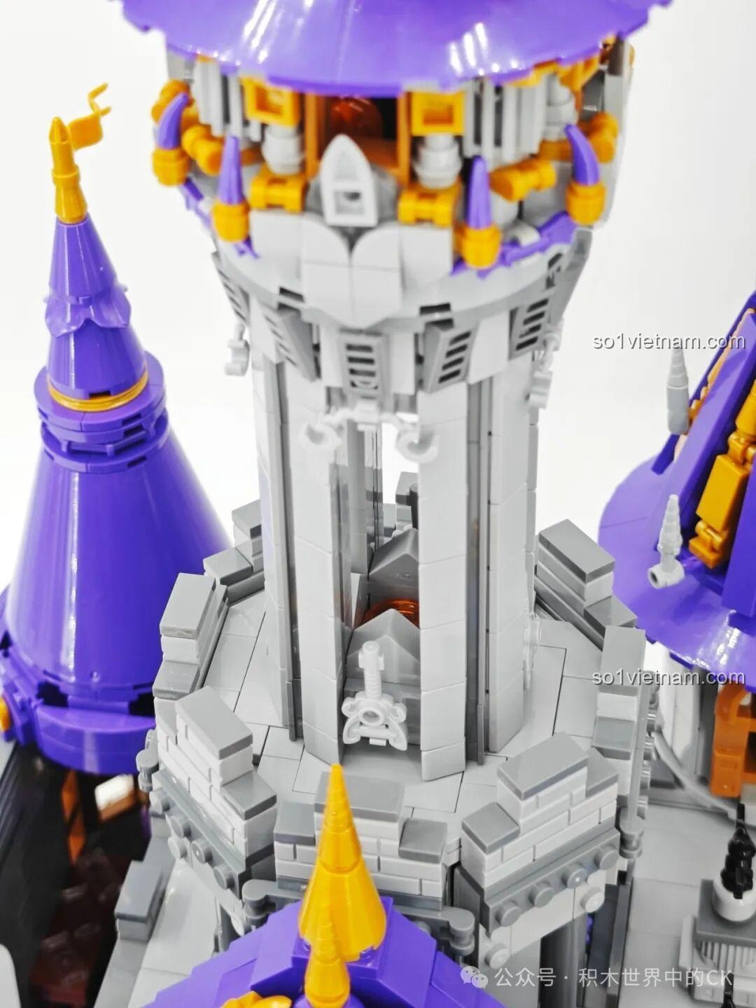 Góc nhìn tổng thể Lâu đài Ma thuật BAKA 33210, thể hiện sự hài hòa giữa kiến trúc và cảnh quan.