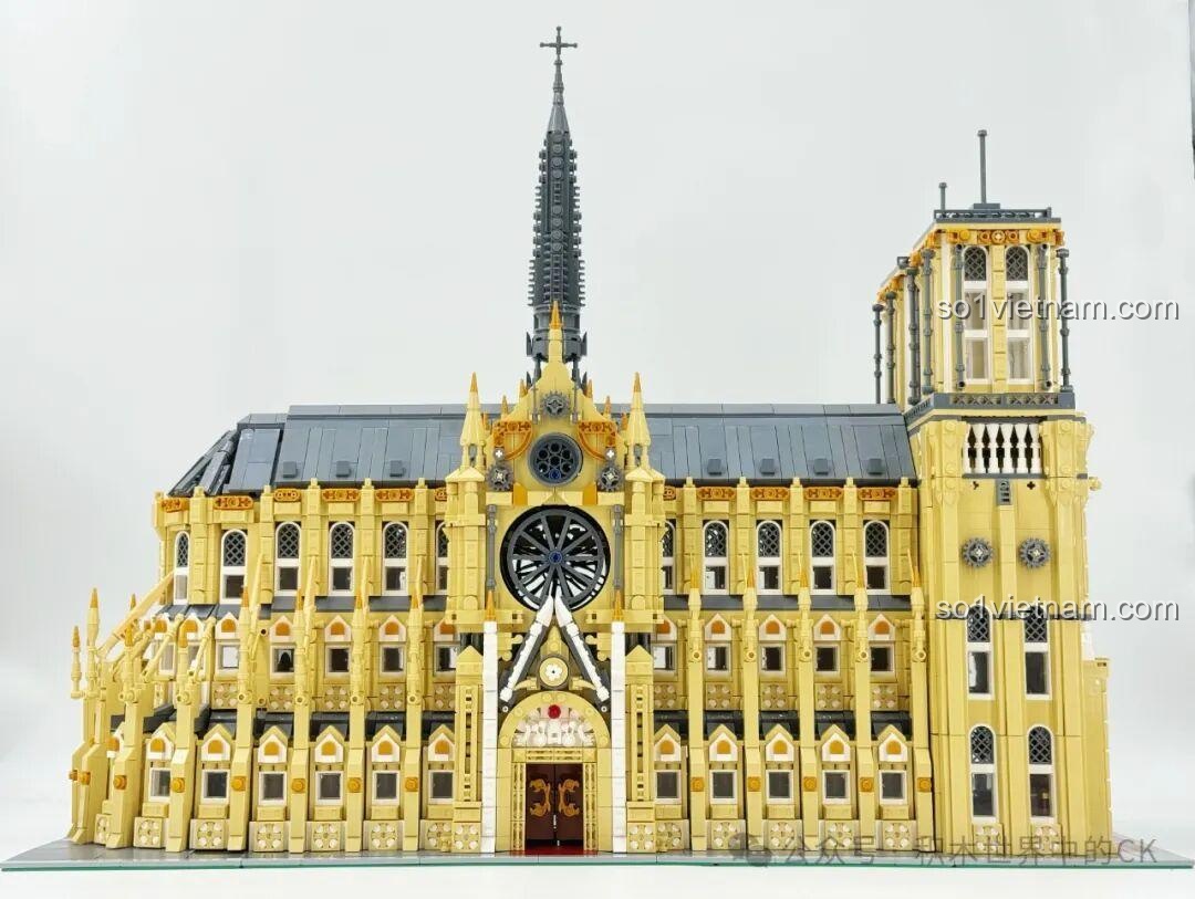 Mô hình hoàn chỉnh Nhà thờ Đức Bà Paris BAKA 33213, đồ chơi xây dựng kiến trúc với 8225 mảnh ghép, vẻ đẹp vĩnh cửu