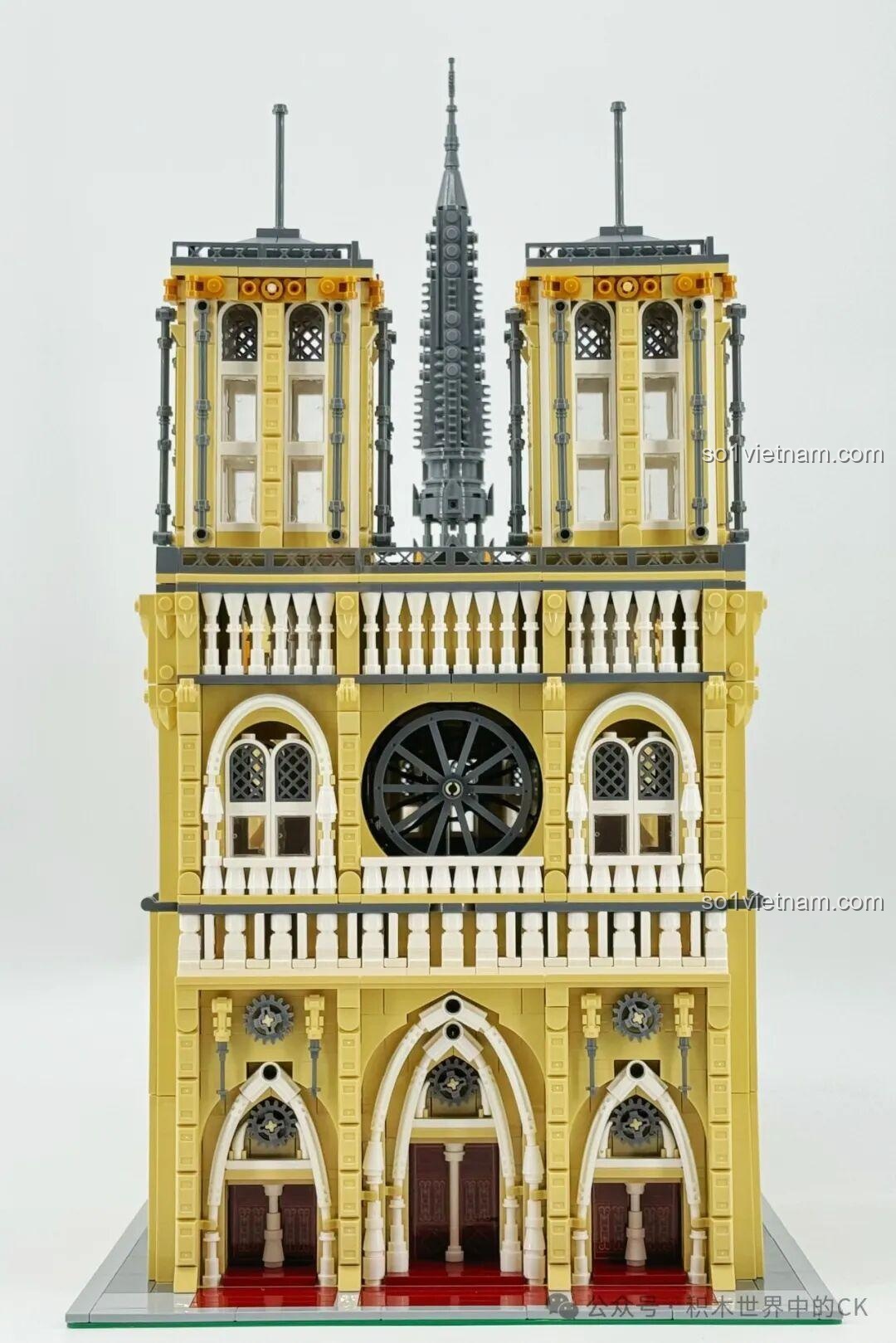 Mô hình hoàn chỉnh Nhà thờ Đức Bà Paris BAKA 33213, đồ chơi xây dựng kiến trúc với 8225 mảnh ghép, vẻ đẹp vĩnh cửu