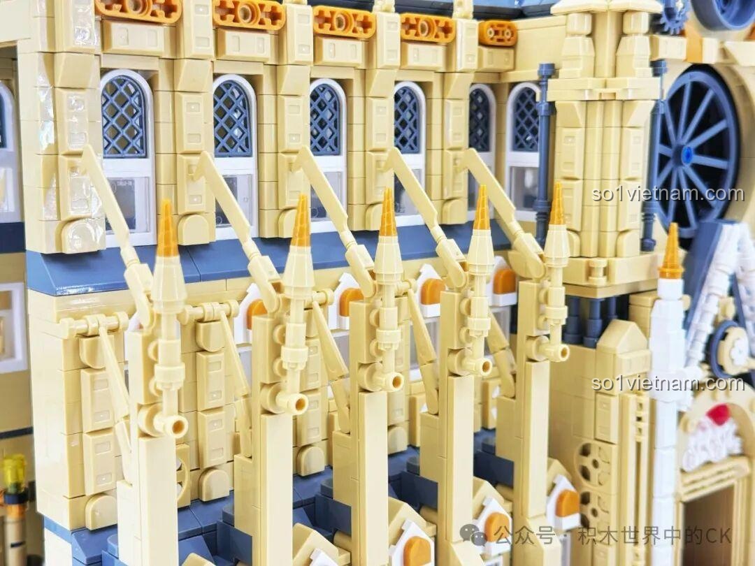 Mô hình hoàn chỉnh Nhà thờ Đức Bà Paris BAKA 33213, đồ chơi xây dựng kiến trúc với 8225 mảnh ghép, vẻ đẹp vĩnh cửu