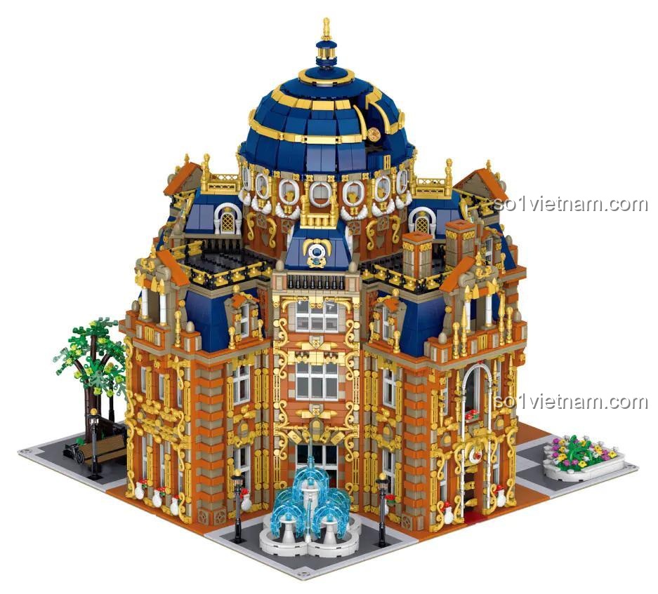 Đồ chơi mô hình Đài Thiên Văn Baka 33229, bộ xếp hình kiến trúc cổ điển, đồ chơi xây dựng cho trẻ 6 tuổi, chất lượng cao