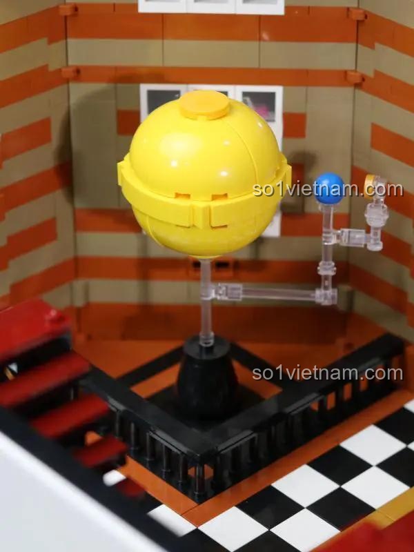 Bên trong Bảo Tàng Thiên Văn Hoàng Gia Baka33229, mô hình hệ mặt trời, đồ chơi giáo dục STEM cho trẻ 6 tuổi, chất lượng vượt trội