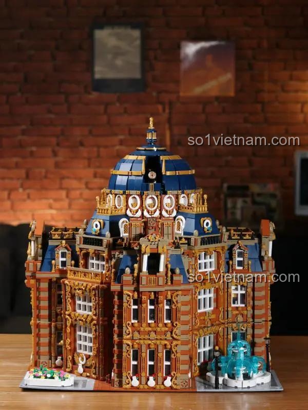 Review bộ lắp ghép Baka, Bảo Tàng Thiên Văn Hoàng Gia 33229, mô hình kiến trúc tinh xảo, đồ chơi xây dựng cho bé 6 tuổi, chất lượng tốt