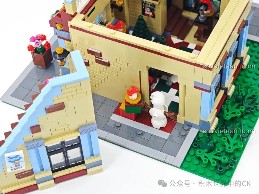 Một góc nhìn khác về phía trước và phía sau của bộ BAKA 33230.