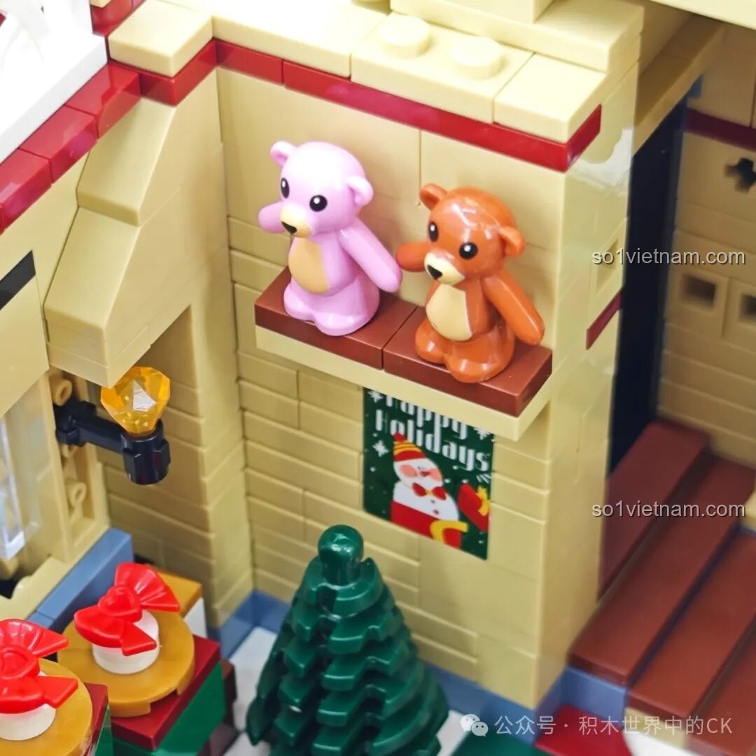 Một góc nhìn khác về phía trước và phía sau của bộ BAKA 33230.