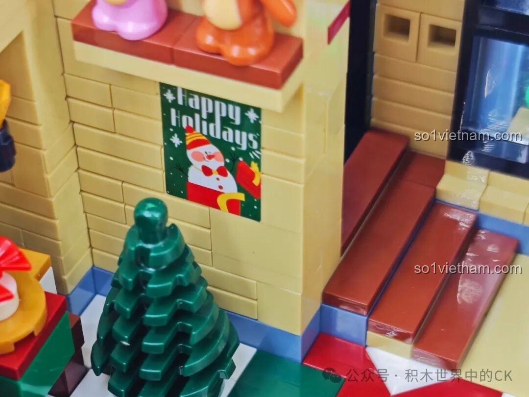 Một góc nhìn khác về phía trước và phía sau của bộ BAKA 33230.