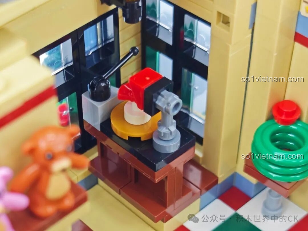 Một góc nhìn khác về phía trước và phía sau của bộ BAKA 33230.