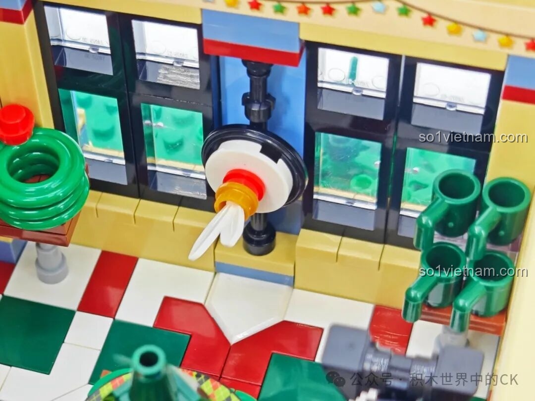 Một góc nhìn khác về phía trước và phía sau của bộ BAKA 33230.