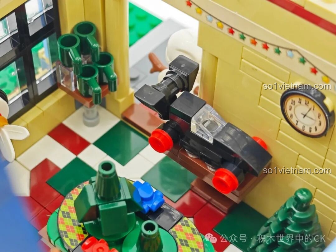 Một góc nhìn khác về phía trước và phía sau của bộ BAKA 33230.