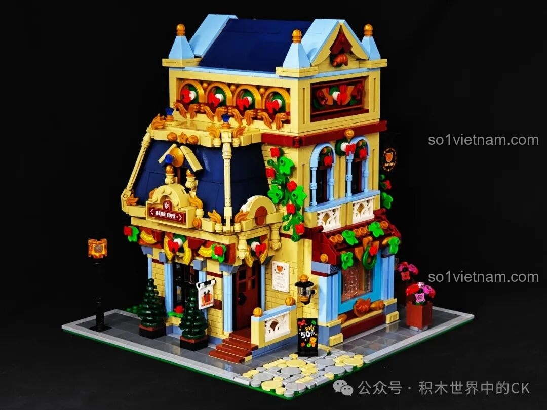 Một góc nhìn khác về phía trước và phía sau của bộ BAKA 33230.