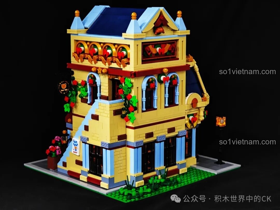 Một góc nhìn khác về phía trước và phía sau của bộ BAKA 33230.