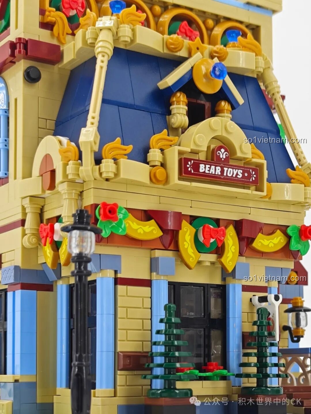 Một góc nhìn khác về phía trước và phía sau của bộ BAKA 33230.