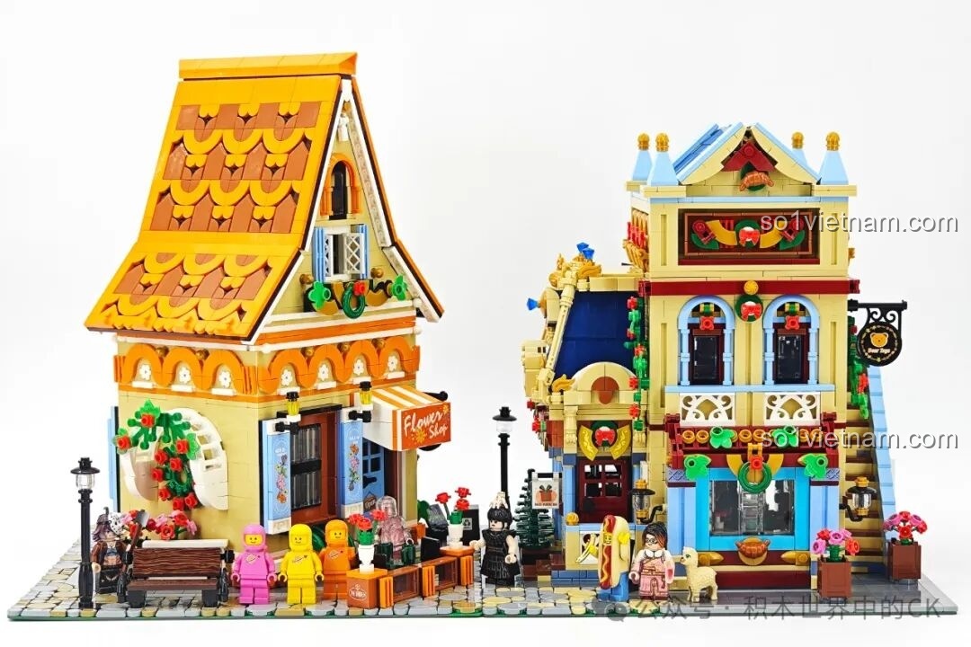 Một góc nhìn khác về phía trước và phía sau của bộ BAKA 33230.