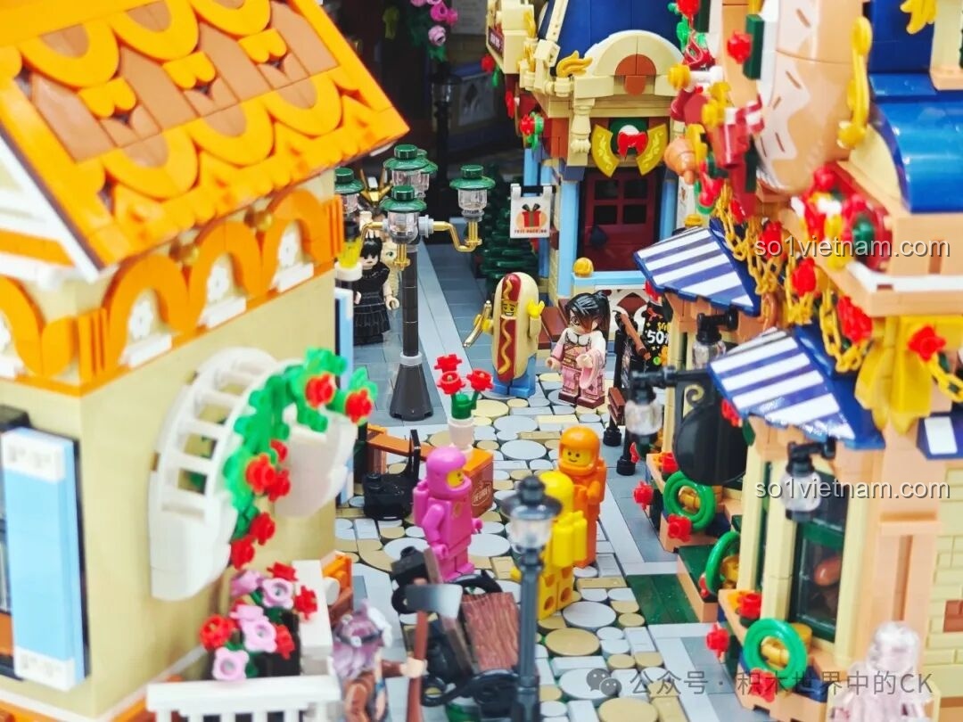 Một góc nhìn khác về phía trước và phía sau của bộ BAKA 33230.