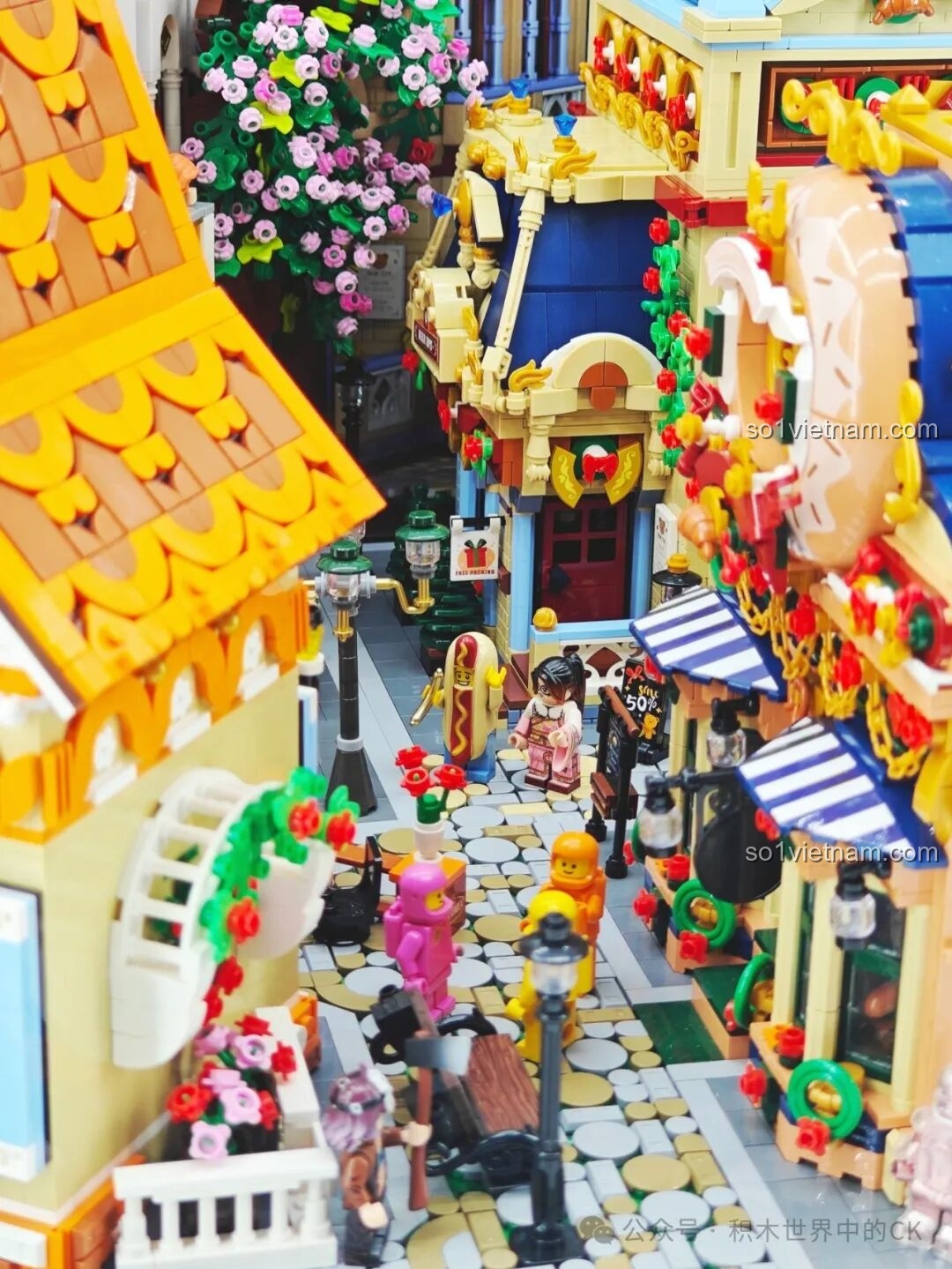 Một góc nhìn khác về phía trước và phía sau của bộ BAKA 33230.