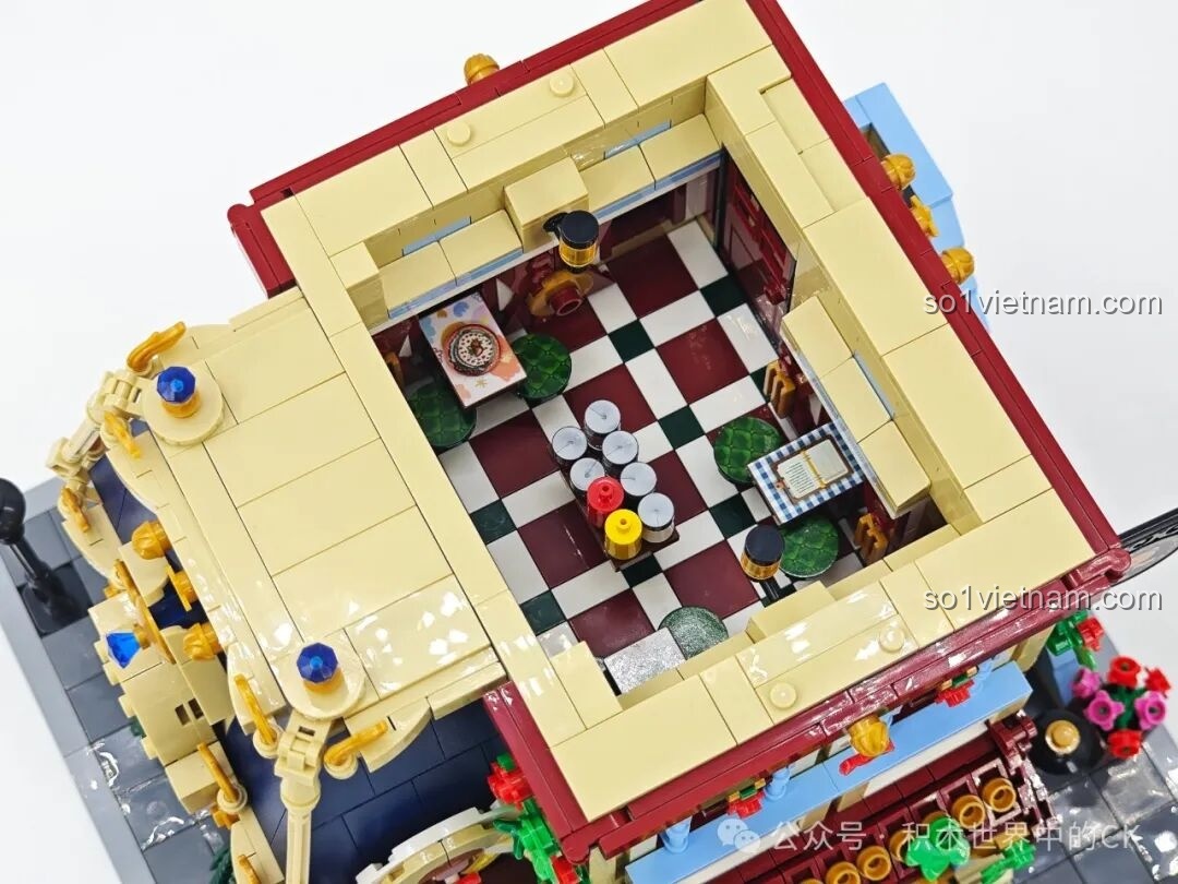 Một góc nhìn khác về phía trước và phía sau của bộ BAKA 33230.