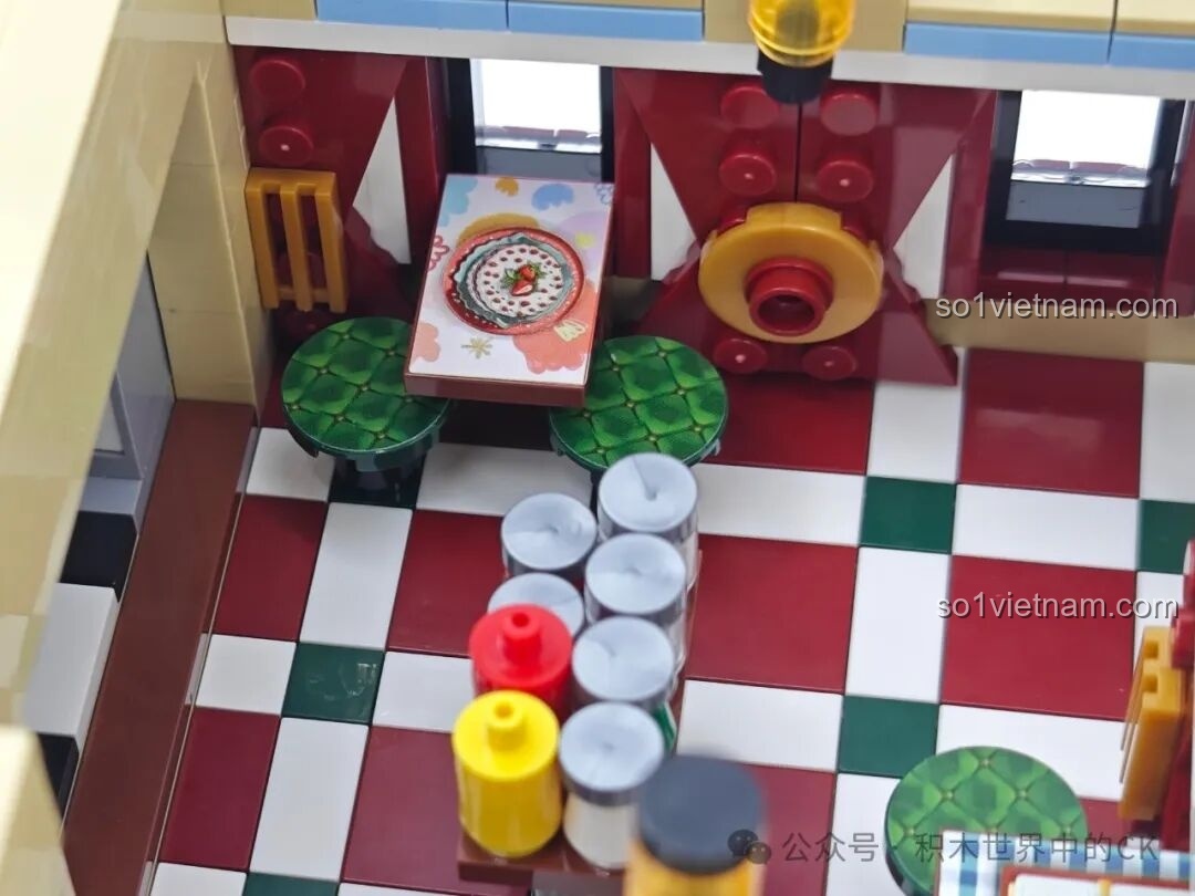 Một góc nhìn khác về phía trước và phía sau của bộ BAKA 33230.