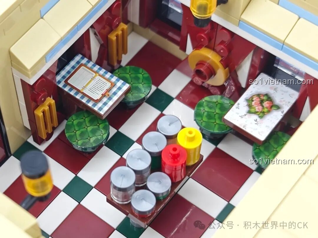 Một góc nhìn khác về phía trước và phía sau của bộ BAKA 33230.