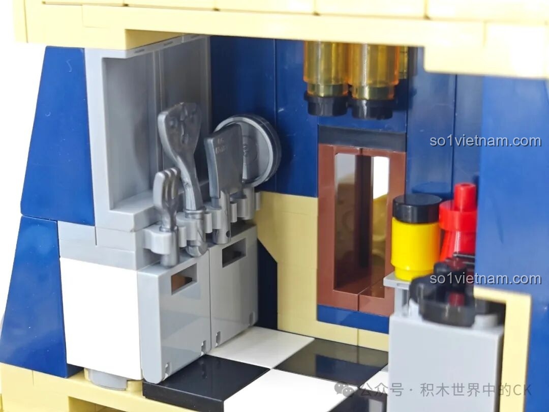 Một góc nhìn khác về phía trước và phía sau của bộ BAKA 33230.