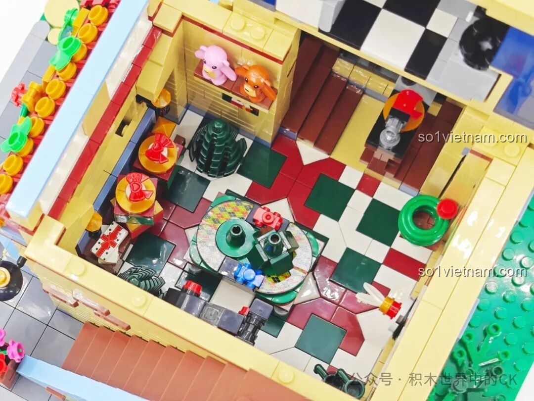 Một góc nhìn khác về phía trước và phía sau của bộ BAKA 33230.