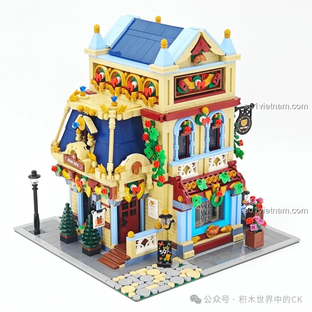 Đèn đường cổ điển trang trí cho khu vực xung quanh bộ BAKA 33230.