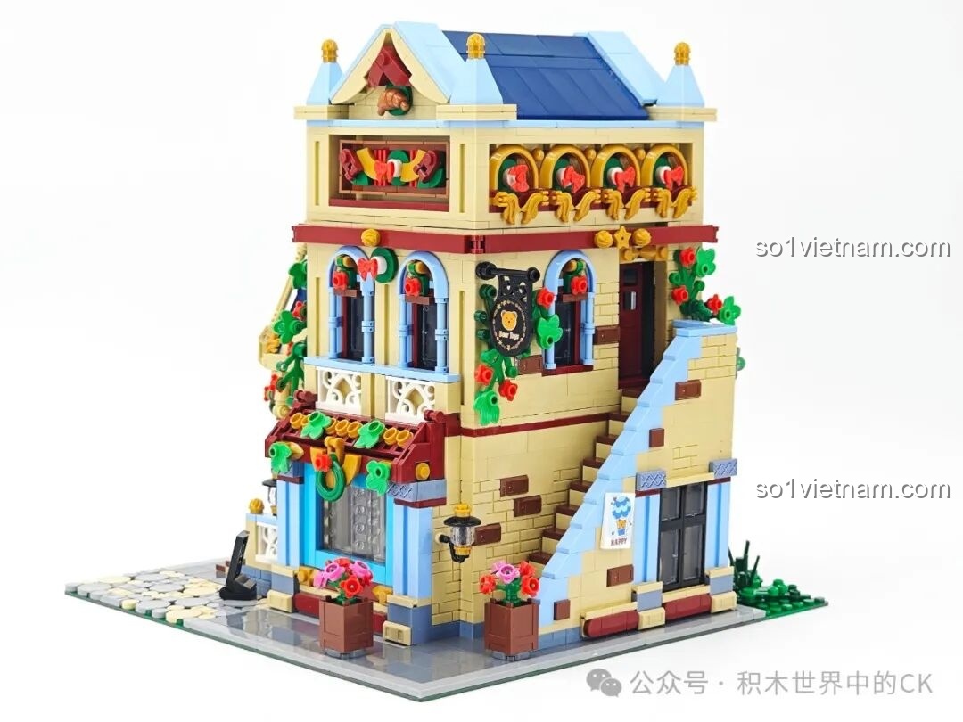 Chi tiết mái vòm trang trí trên bộ BAKA 33230.