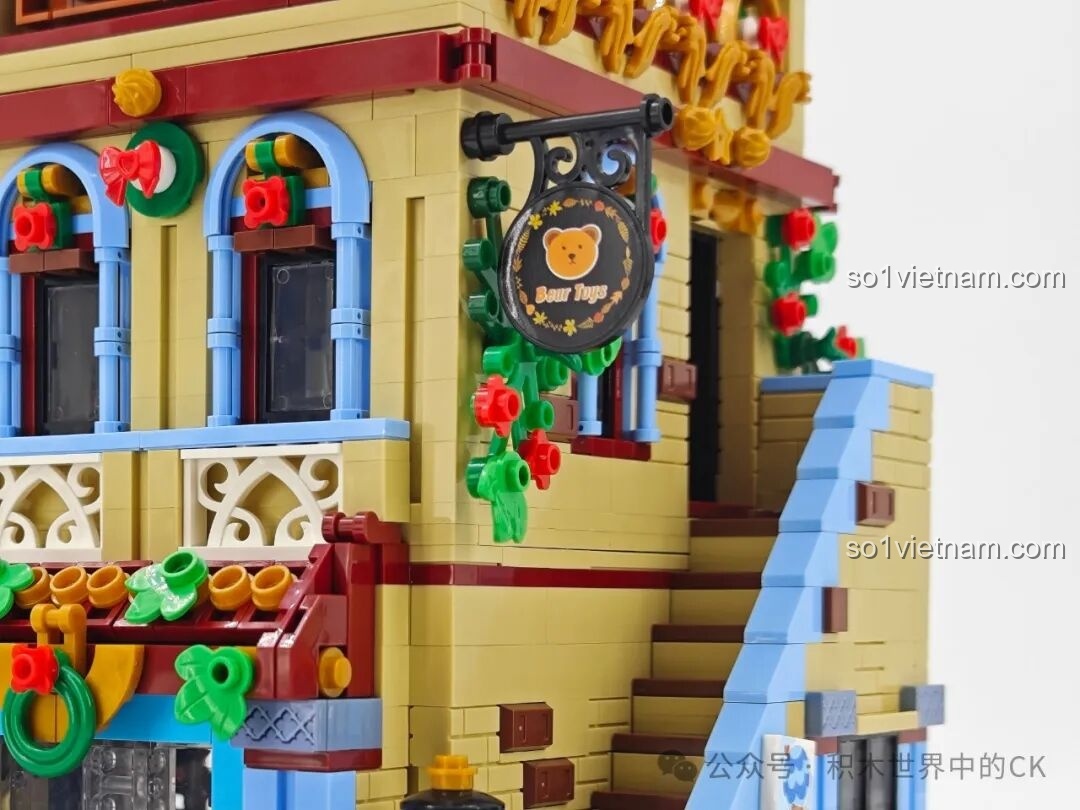 Chi tiết trang trí mặt cắt của bộ BAKA 33230.