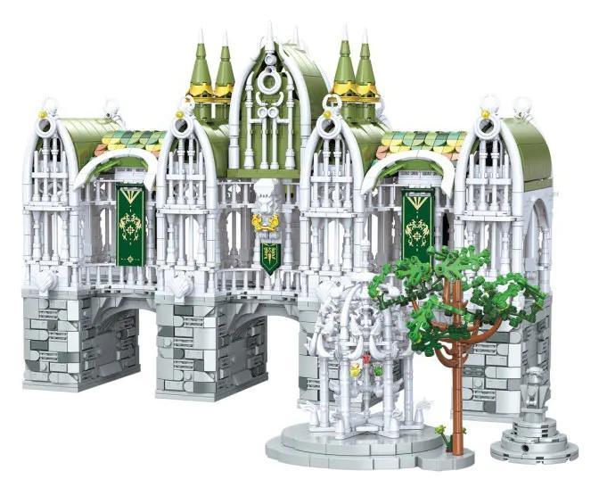 Bộ lắp ghép BAKA 33240 Cầu Dũng Khí, đồ chơi lắp ráp kiến trúc tinh xảo chủ đề Chúa tể những chiếc nhẫn, phù hợp con trai 14 tuổi, giá tốt.