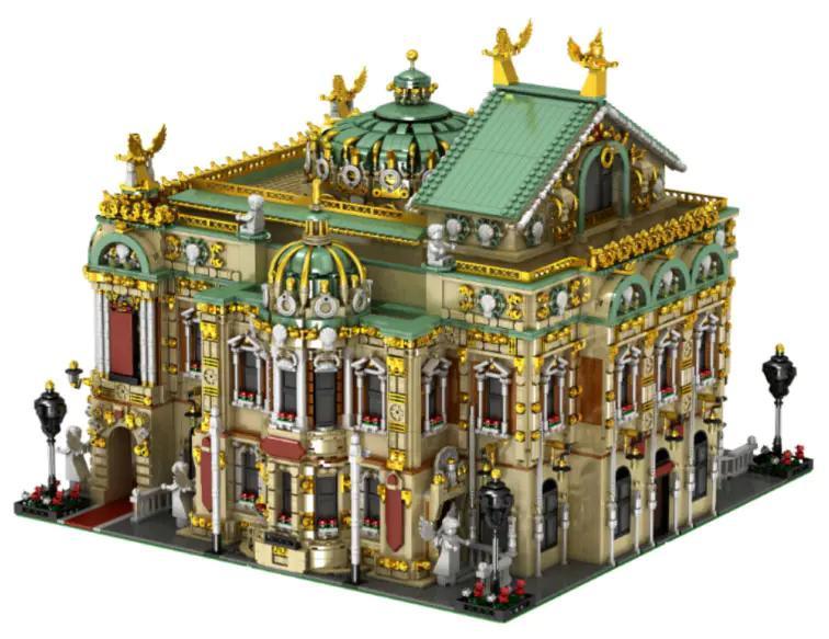 Bộ lắp ghép Nhà hát Opera Hoàng gia Baka Technology 33228, mô hình kiến trúc tinh xảo, đồ chơi mô hình cho bé 6 tuổi, giá tốt.