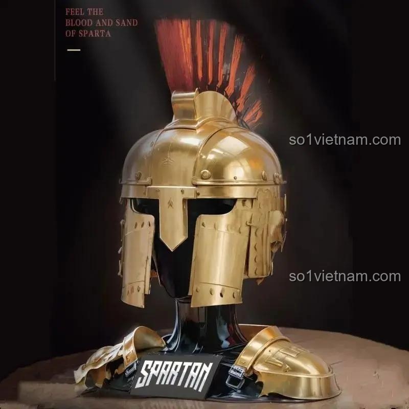 Mô hình mũ chiến binh Hy Lạp Baka Technology 33900, bộ xếp hình 590 mảnh ghép, chất lượng đảm bảo cho bé trai