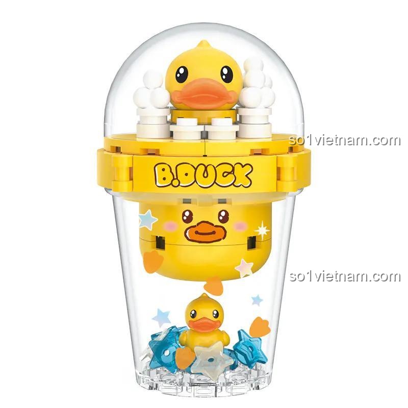 Bộ lắp ráp 21280, đồ chơi mô hình B.Duck Vịt Vàng, màu sắc tươi sáng, giá rẻ cho bé gái 6 tuổi.